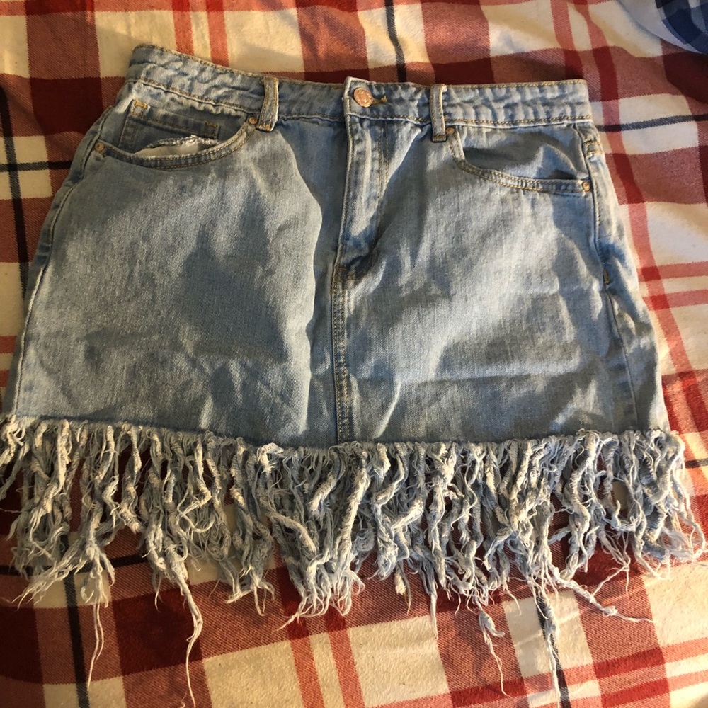 Denim Forever21 Skirt